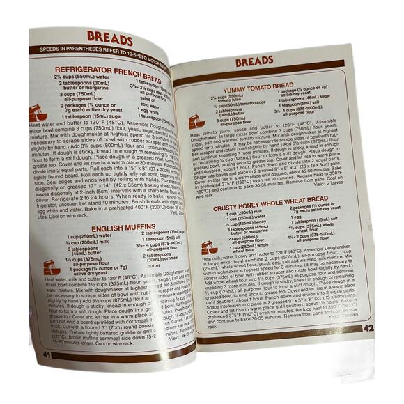 Oster Kitchen Center Cookbook/Instruction Book Circa 1980 114 Pages - Picture 2 of 3